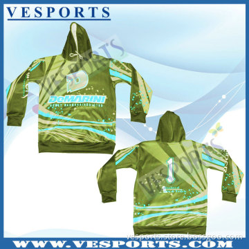 Custom Sublimation Polyester Sports Hoodies